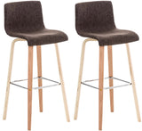 Set van 2 barkrukken Malone stof (4)