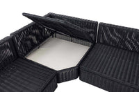 Hoekbank Tibera 5mm crème-wit (9)