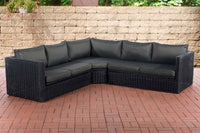 Hoekbank Tibera 5mm antraciet