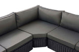Hoekbank Tibera 5mm antraciet (2)