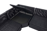 Hoekbank Tibera 5mm antraciet (8)