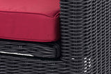 Hoekbank Tibera 5mm robijnrood (5)