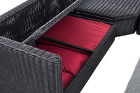 Hoekbank Tibera 5mm robijnrood (7)