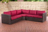 Hoekbank Tibera 5mm robijnrood (9)