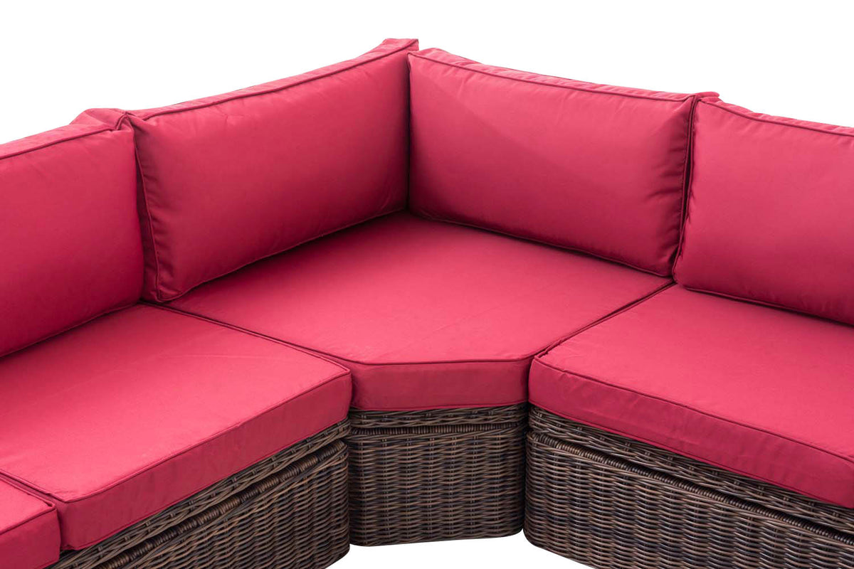 Hoekbank Tibera 5mm robijnrood (10)