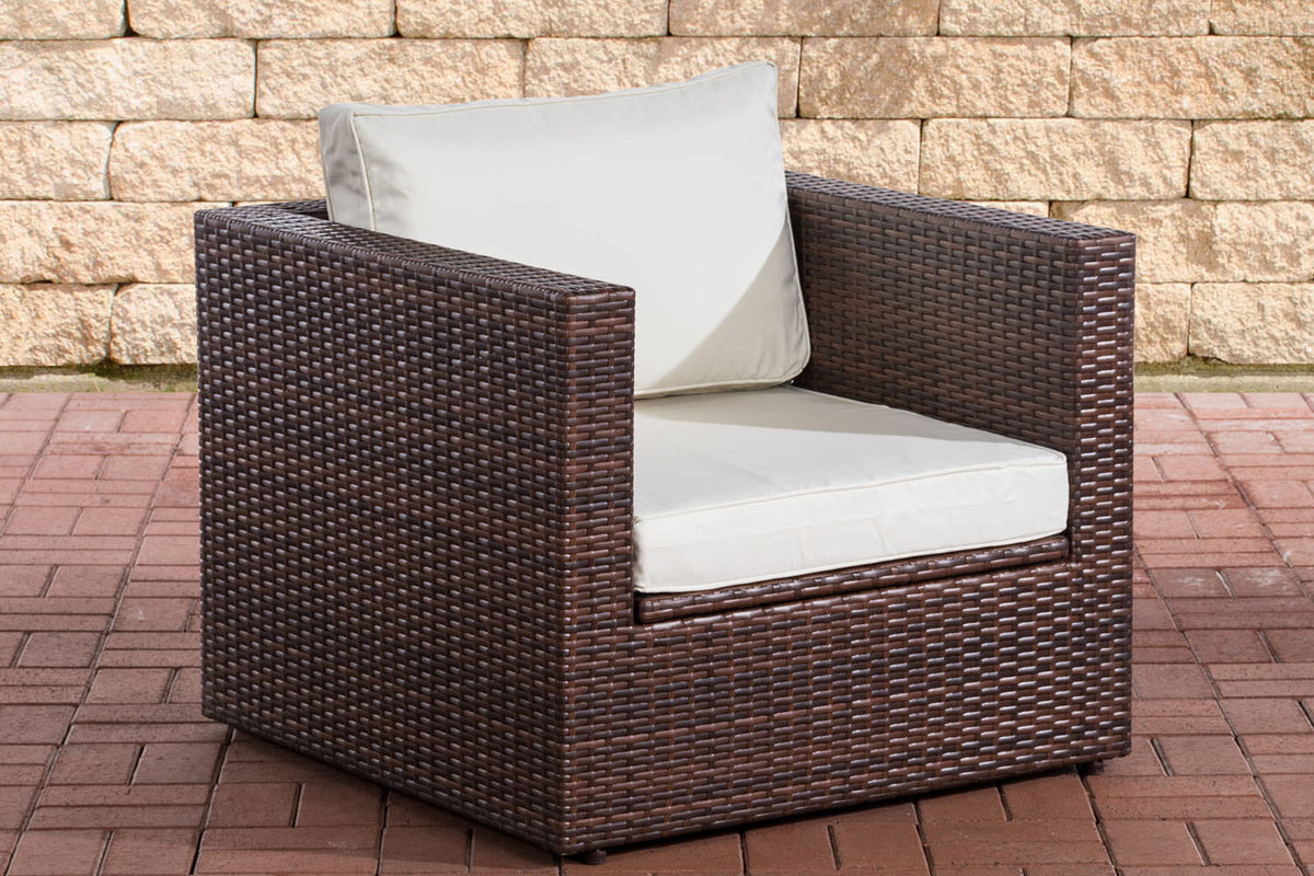 Fauteuil Tibera crèmewit