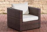 Fauteuil Tibera crèmewit