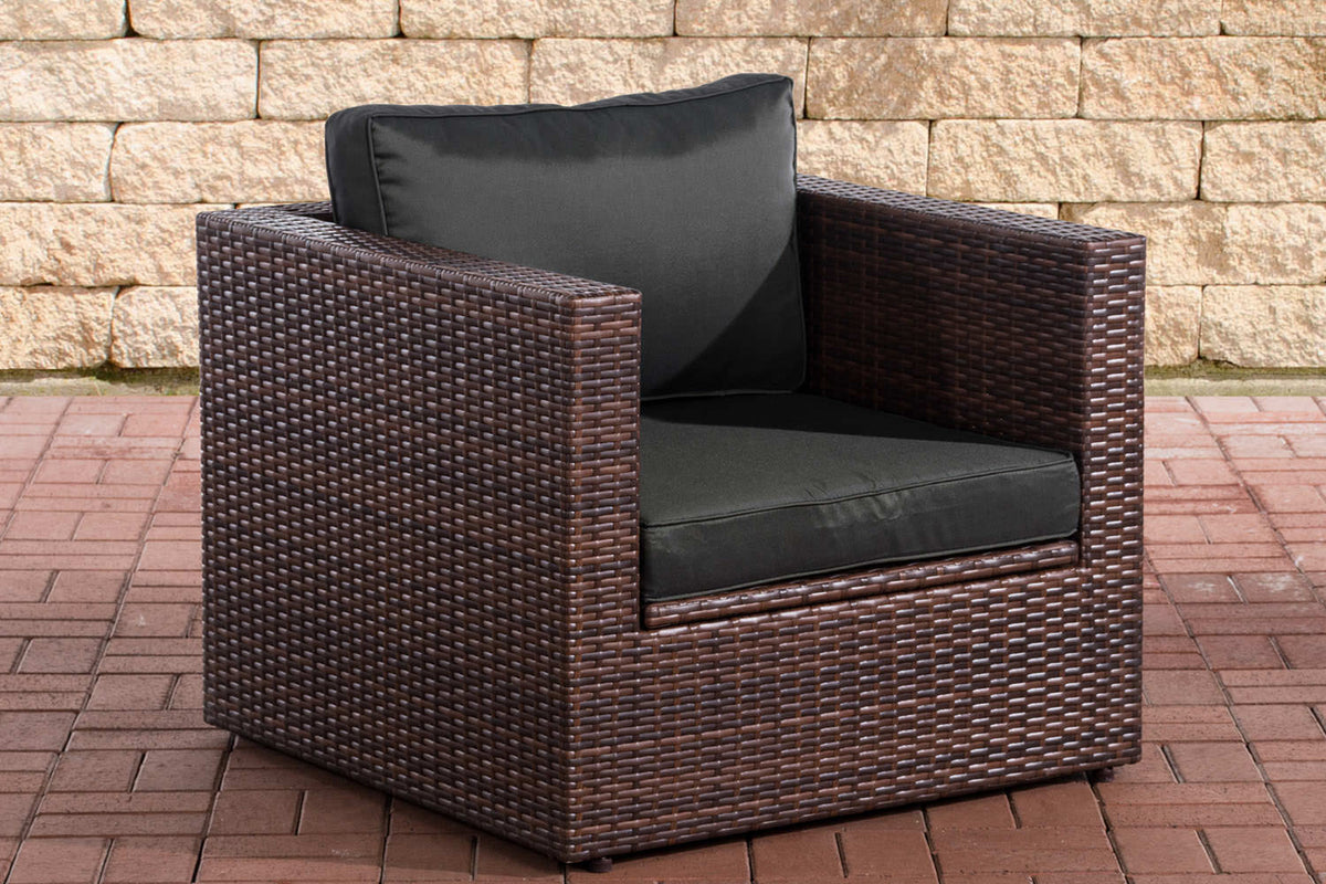 Fauteuil Tibera antraciet