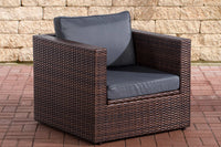 Fauteuil Tibera ijzergrijs