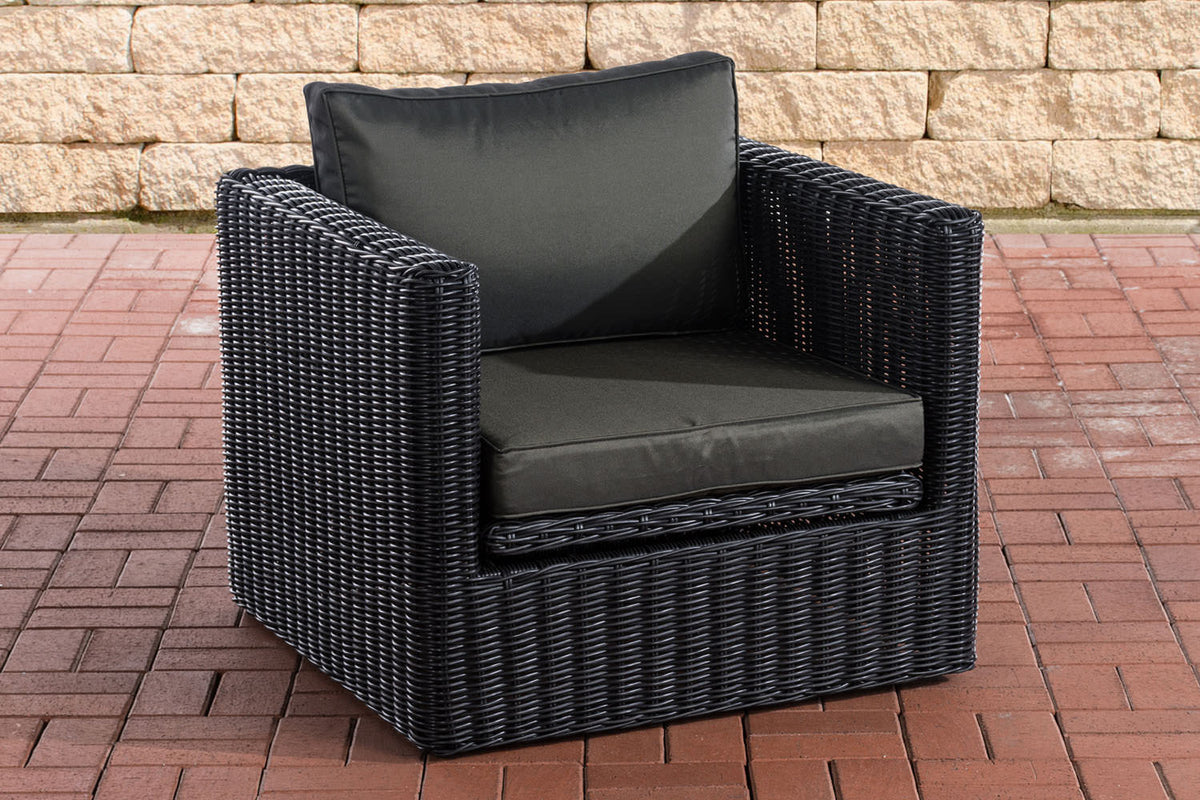 Fauteuil Tibera 5mm antraciet