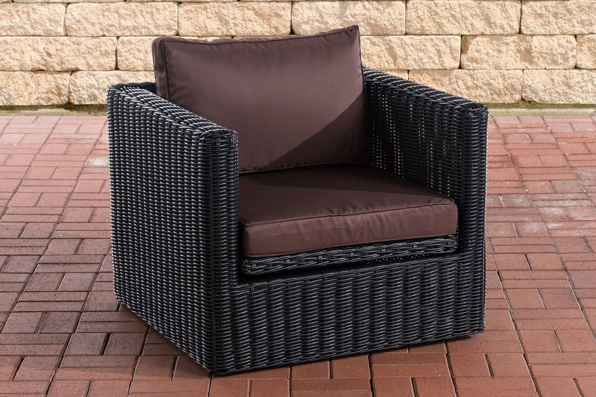 Fauteuil Tibera 5mm terrabruin