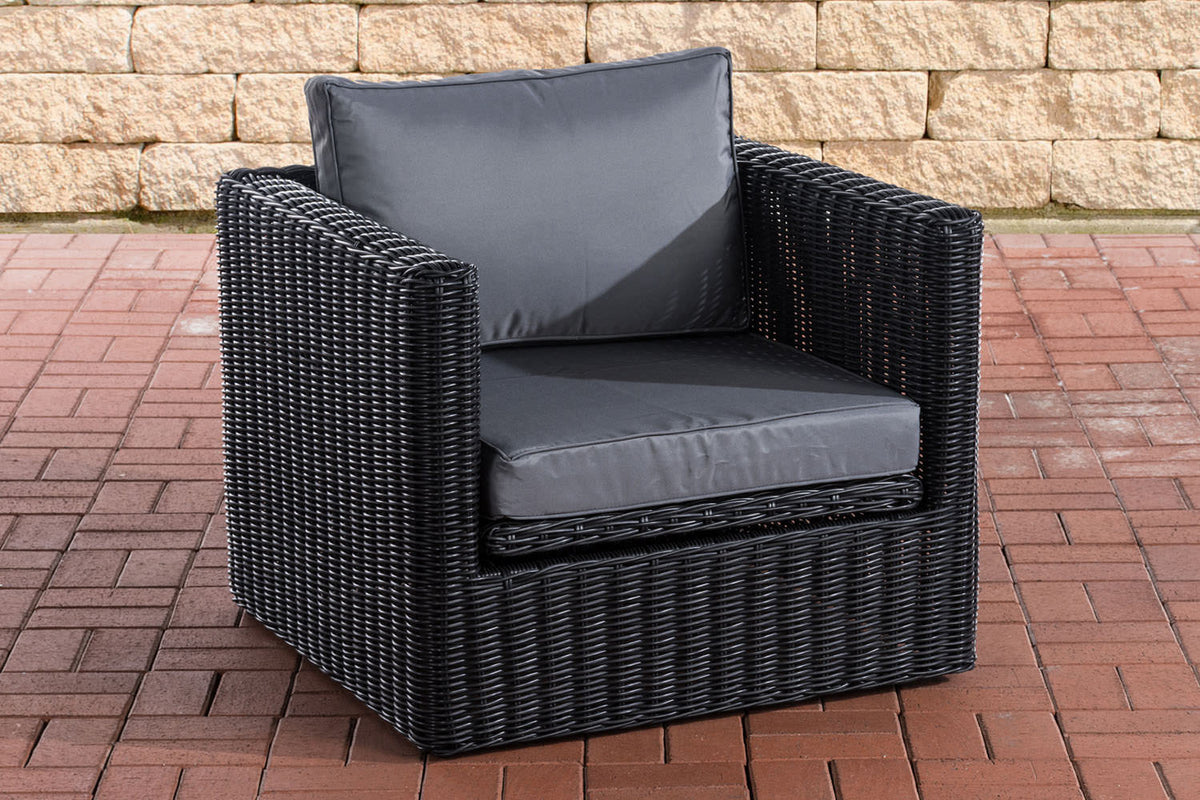 Fauteuil Tibera 5mm ijzergrijs