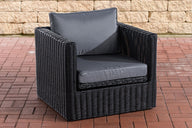 Fauteuil Tibera 5mm ijzergrijs