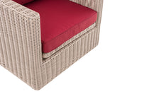 Fauteuil Tibera 5mm robijnrood (9)