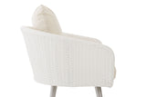 Fauteuil Ameland plat crèmewit 40 cm (lichtgrijs) (3)