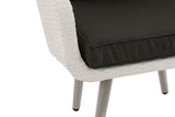 Fauteuil Ameland plat antraciet 40 cm (lichtgrijs) (5)