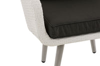 Fauteuil Ameland plat antraciet 40 cm (lichtgrijs) (5)