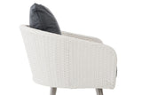 Fauteuil Ameland plat ijzergrijs 40 cm (lichtgrijs) (3)