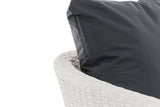 Fauteuil Ameland plat ijzergrijs 40 cm (lichtgrijs) (4)