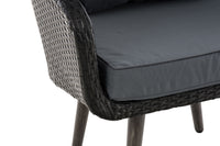 Fauteuil Ameland plat ijzergrijs 40 cm (donkergrijs) (5)