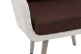 Fauteuil Ameland plat terrabruin 45 cm (lichtgrijs) (5)