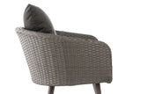 Fauteuil Ameland plat antraciet 45 cm (donkergrijs) (9)