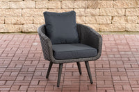 Fauteuil Ameland plat ijzergrijs 45 cm (donkergrijs) (7)