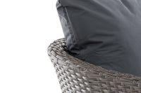 Fauteuil Ameland plat ijzergrijs 45 cm (donkergrijs) (10)