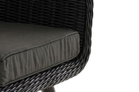 Fauteuil Ameland rond antraciet 40 cm (donkergrijs) (6)