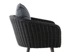 Fauteuil Ameland rond ijzergrijs 40 cm (donkergrijs) (3)