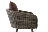 Fauteuil Ameland rond terrabruin 40 cm (donkergrijs) (9)