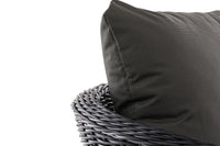 Fauteuil Ameland rond antraciet 45 cm (donkergrijs) (4)