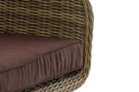 Fauteuil Ameland rond terrabruin 45 cm (lichtbruin) (6)