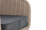 Fauteuil Ameland rond ijzergrijs 45 cm (lichtgrijs) (6)