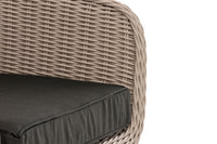 Fauteuil Ameland rond antraciet 45 cm (lichtgrijs) (6)