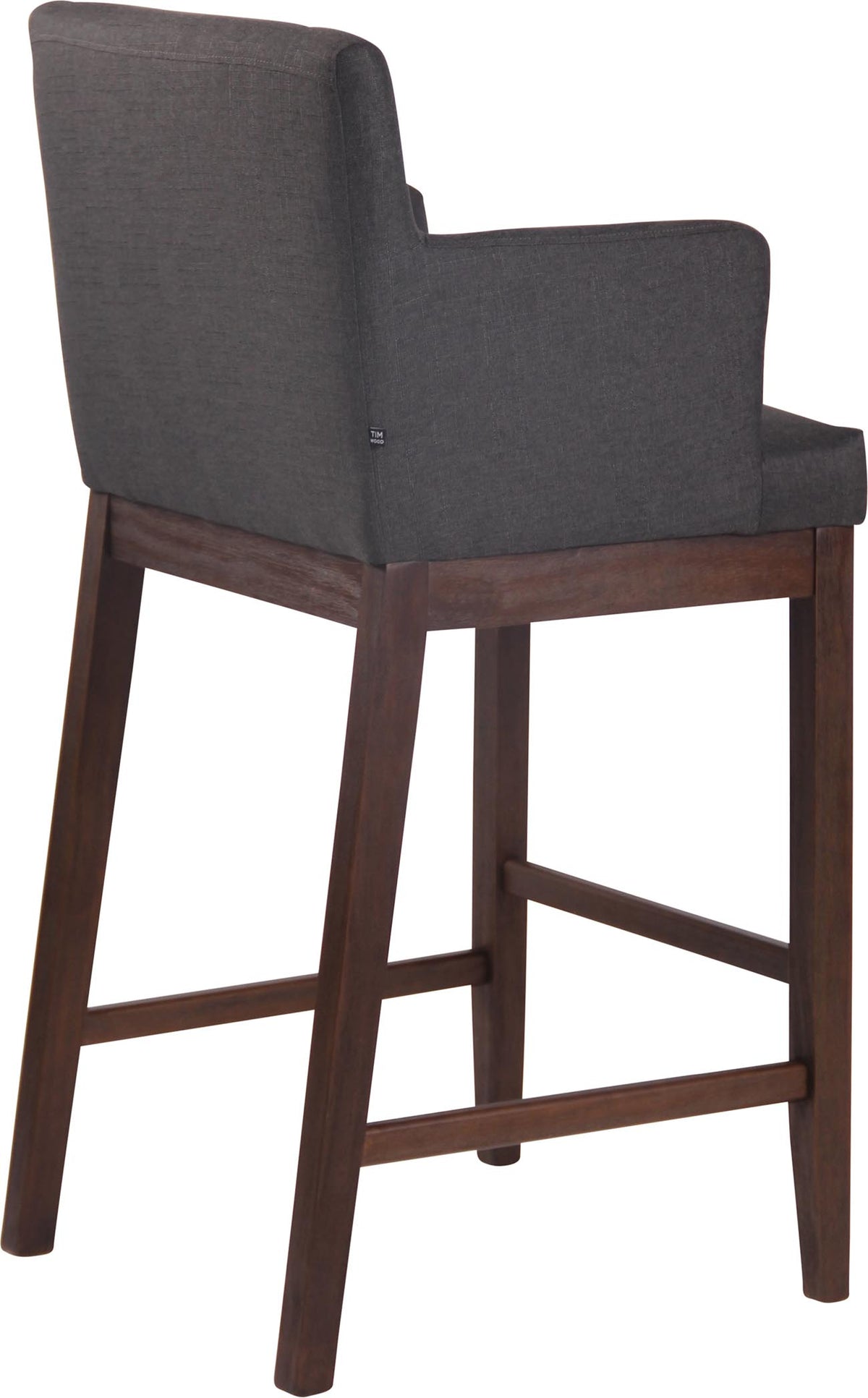 Barkruk Laredo stof antiek (9)