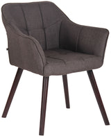 Eetkamerstoel Falun stof coffee (10)