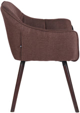 Eetkamerstoel Falun stof coffee (6)