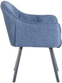 Eetkamerstoel Falun stof grijs (3)