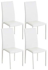 4-delige set bezoekersstoelen Laurus