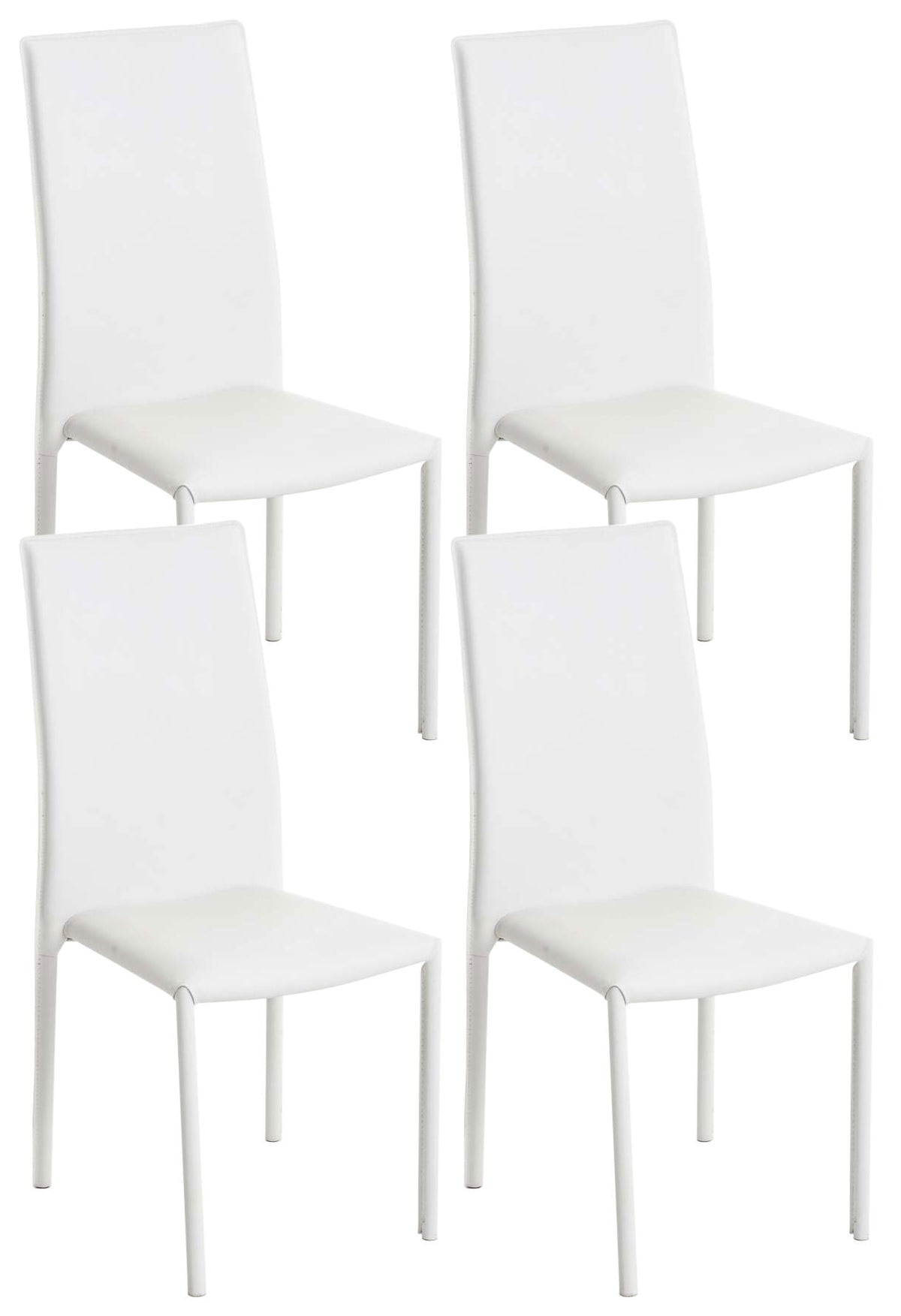 4-delige set bezoekersstoelen Laurus