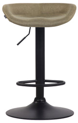 Barkruk Anaheim stof zwart (8)
