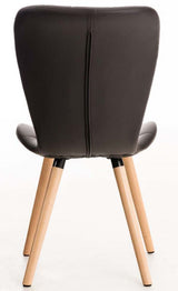 4-delige set eetkamerstoelen Elda kunstleer (4)