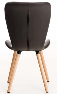 4-delige set eetkamerstoelen Elda kunstleer (4)