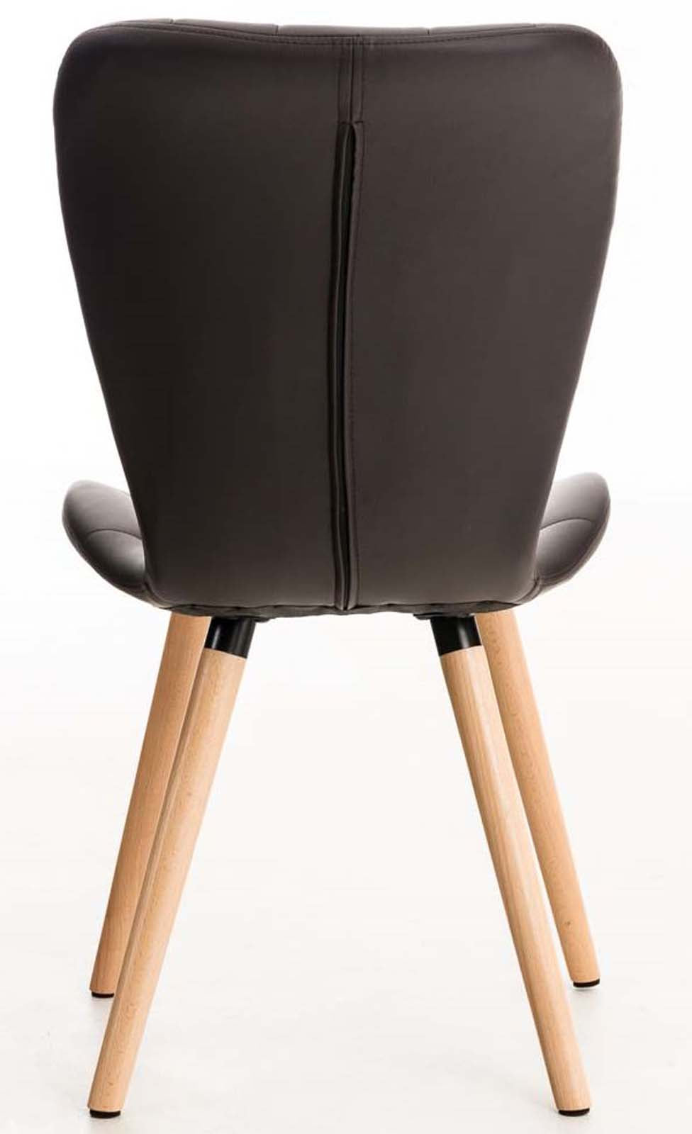 4-delige set eetkamerstoelen Elda kunstleer (4)