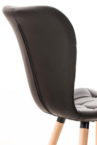4-delige set eetkamerstoelen Elda kunstleer (7)