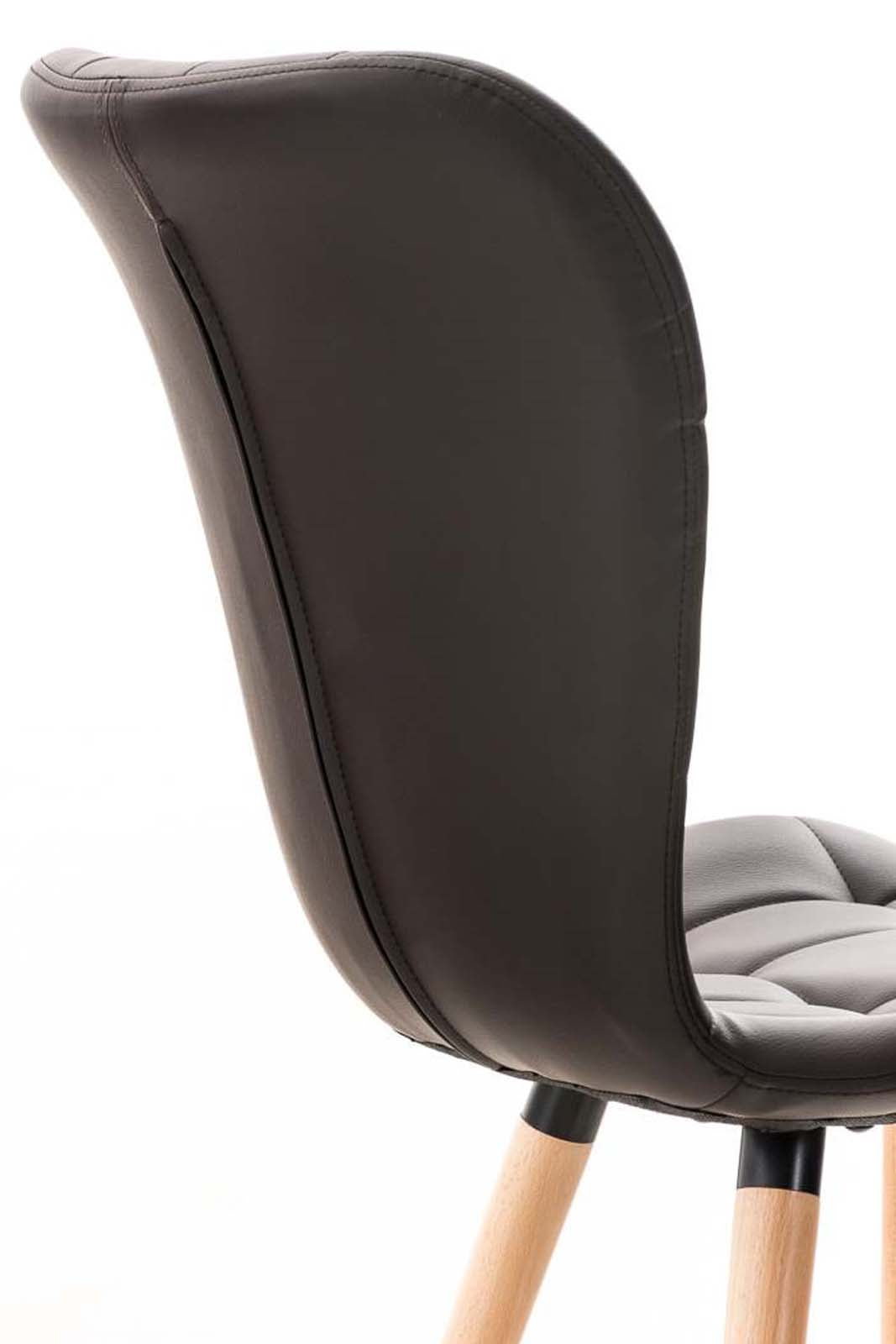 4-delige set eetkamerstoelen Elda kunstleer (7)