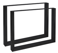 2x Tafelpoten Velden 80 cm