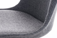 Stoel Pegleg stof Square wit (4)