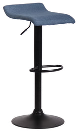 Barkruk Dyn V2 stof zwart